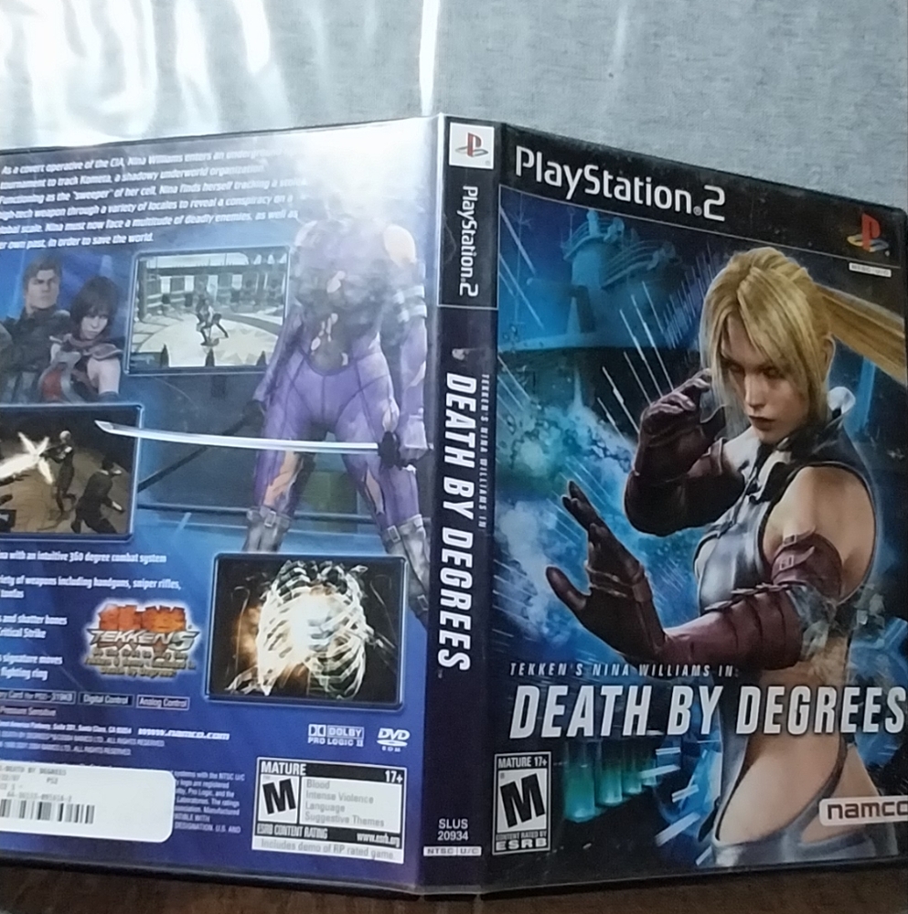 Death by Degrees for PlayStation 2 -